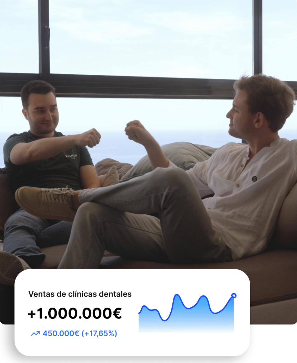 Manuel Tirado y Josep Cid, cofundadores de Dentaly